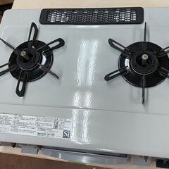 パロマ　２口　ガスコンロ（ガスレンジ）12A　13A　都市ガス用　PA-N40VA-L　ガステーブルの画像