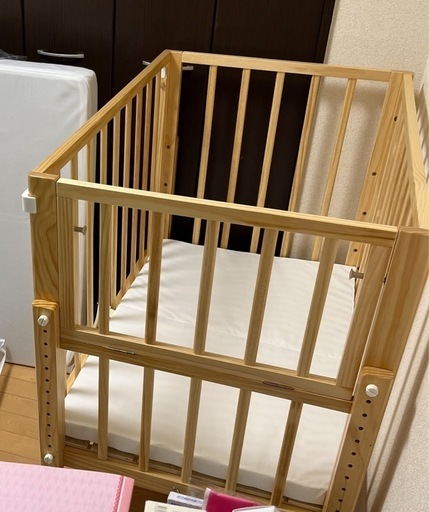 【マットレス付き！】そいねーるミニ ベビーベッド yamatoya 大和屋