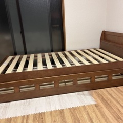 ベッド・ベッド下収納（すのこ付）