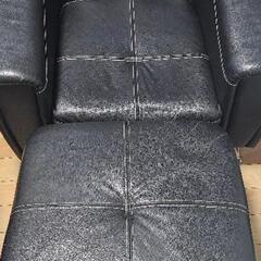 一人用ソファー+足置き