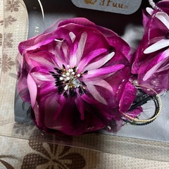 和柄　ヘアアクセサリー　2個セットの画像