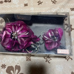 和柄　ヘアアクセサリー　2個セットの画像