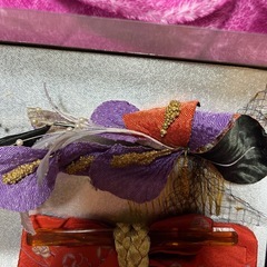 和柄　ヘアアクセサリー　2点セットの画像