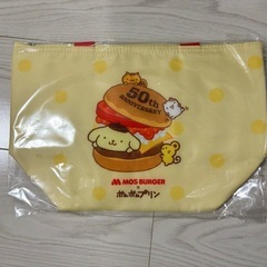 未開封🌟ポムポムプリン×モスバーガー 保冷トートバッグ