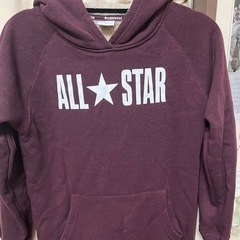 CONVERSE ALL STAR パーカー M バーガンディ