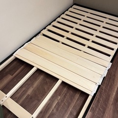 シングルベッド　ベッドフレームの画像