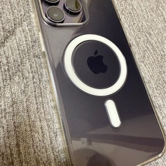 iPhone14pro max アップル純正クリアケース