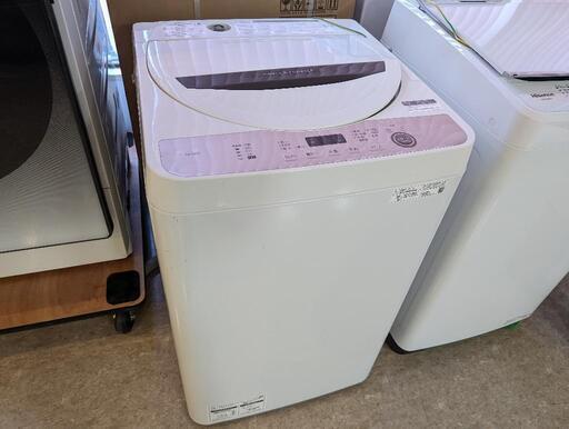 【店長イチオシ！】SHARP　全自動洗濯機 ES-GE6E-T　2021年製