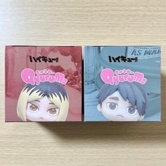 きゅるみー Qyurume ハイキュー！！ ミニフィギュア 孤爪研磨 宮治 の画像