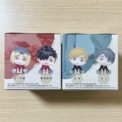 きゅるみー Qyurume ハイキュー！！ ミニフィギュア 孤爪研磨 宮治 の画像