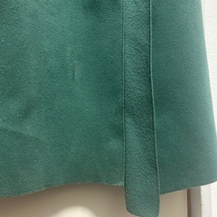 チェスターコート　雑誌掲載　春　コート　おしゃれ　レディース　ロング　グリーンの画像