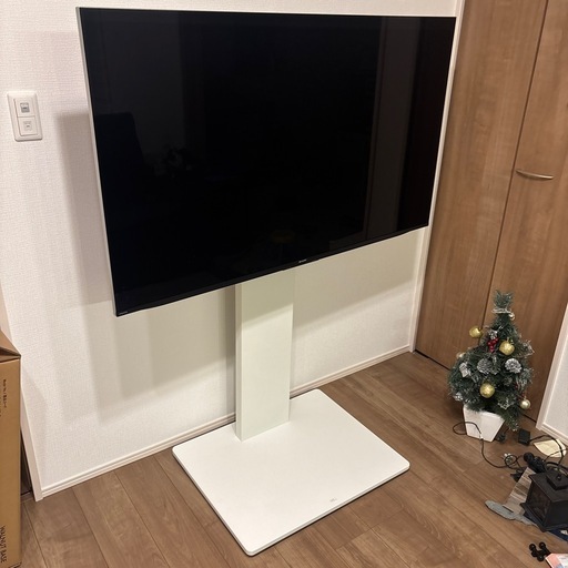 WALLテレビスタンドキャスター付き