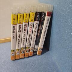 （受付一時停止）PS3本体250GB    PS3ソフト7本セットの画像