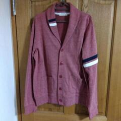BACK NUMBER メンズ用カーディガン Lサイズ【中古】