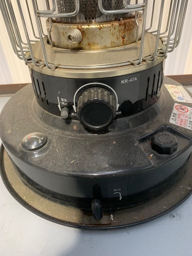 灯油ストーブ　　黒　レトロ風　在庫3個