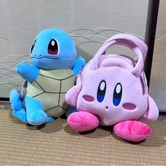 カービーとゼニガメの画像