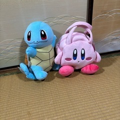 カービーとゼニガメ