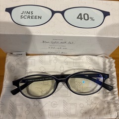 jins　ブルーライトカットメガネ