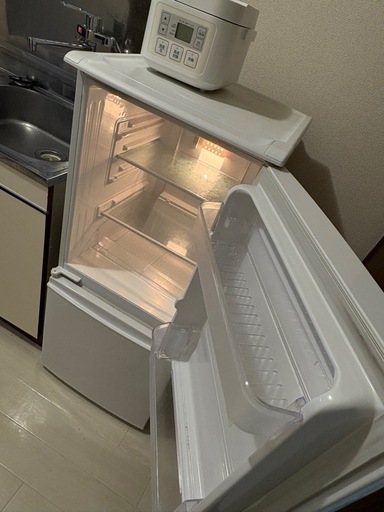 冷蔵庫、炊飯器2点セット