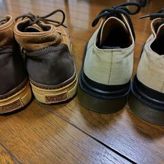 【27.0cm】Vans , Global Work シューズ　靴　メンズ　2足の画像