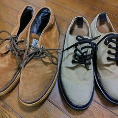 【27.0cm】Vans , Global Work シューズ　靴　メンズ　2足の画像