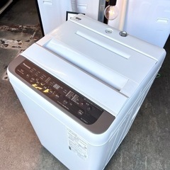 ご成約済み🐶　設置まで👏🏻 Panasonic 洗濯機 7kg✨ 2020年製⭕️の画像