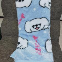 ペキニーズ柄 ブランケット 100×70の画像