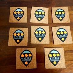 ◆コースター コルク ポルトガル 未使用品