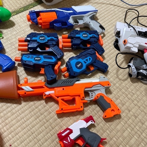 NERF銃など各種銃