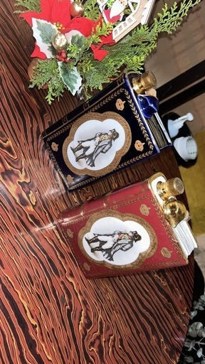 CAMUS カミュ NAPOLEONナポレオンブック　　コニャック　赤　青