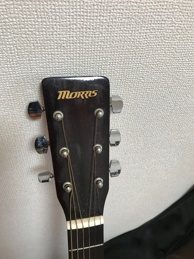 Morris アコースティックギター 本体とケース付き