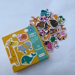 木製パズル 知育玩具 動物 プレゼントの画像