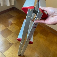 アルミ踏台 赤の画像