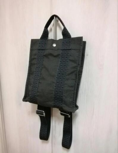 美品。HERMES　エルメス　エールライン　アドPM　カデナ付き　バッグパック