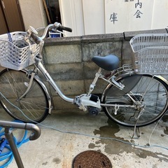 電動自転車（カゴ付き）