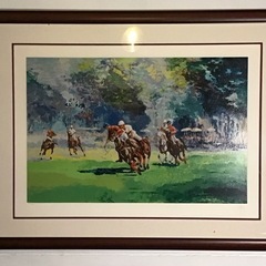 美術品 絵画 大きなシルクスクリーン 購入150万円