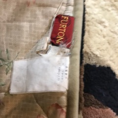 幾何学模様の廊下用マット 約140cm x 70cmの画像