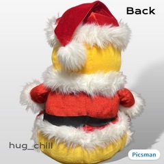 2007年製 Disney×SEGA クリスマス　サンタ くまのプーさん ぬいぐるみの画像