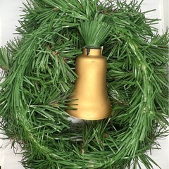 【年代物】Disney くまのプーさん ファイバーLED 光るクリスマスリースの画像