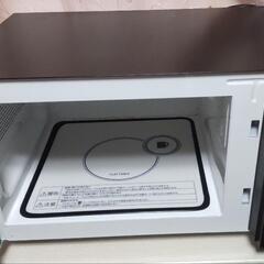 【超美品セット】2023年製 TWINBIRD 電子レンジ＆2021年製 YAMAZEN オーブントースター セット価格の画像