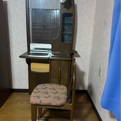 最終値下げ　歴史を感じる骨董的[一面鏡］の画像
