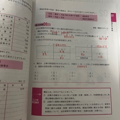 日商簿記３級テキストとトレーニングの画像