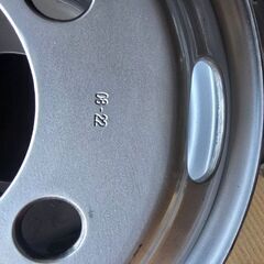 トラック用ホイール 6本 新品同様の画像
