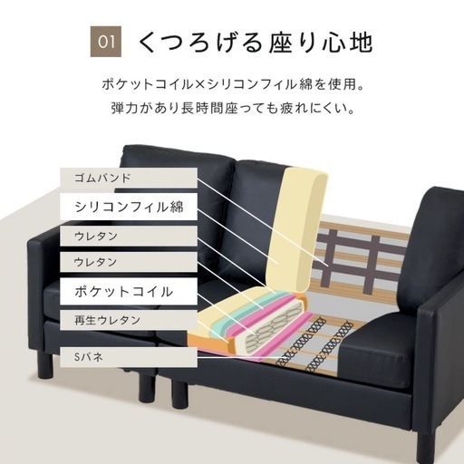 3人掛け会とソファー①
