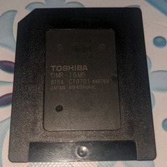 🔳TOSHIBA DMR-16MB スマートメディア 東芝の画像