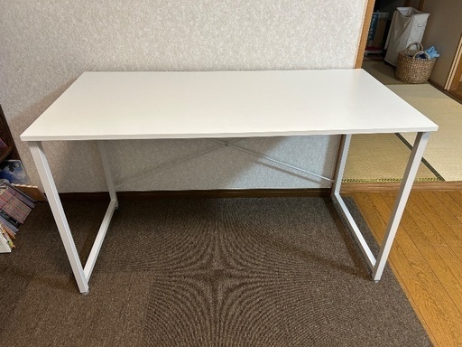オフィス机（白）