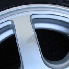 スタッドレス　4本セット 165/65/R13 軽四 スタッドレス バリ山 ダンロップ アルミホイール　PCD100 スタッドレスタイヤ　タイヤの画像