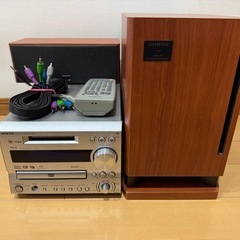 ONKYO FR-9GXDV DVD CD MDプレーヤーなど