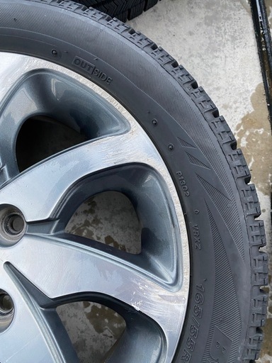 スタッドレスタイヤ　ブリヂストン　165/55R14