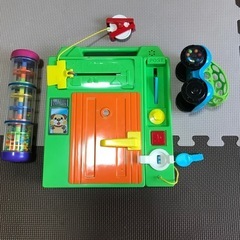 ボーネルンドレインボーメーカー、やりたい放題、車のおもちゃ